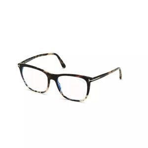 New Authentic Tom Ford FT5672-B-056-54 Square Eyeglasses